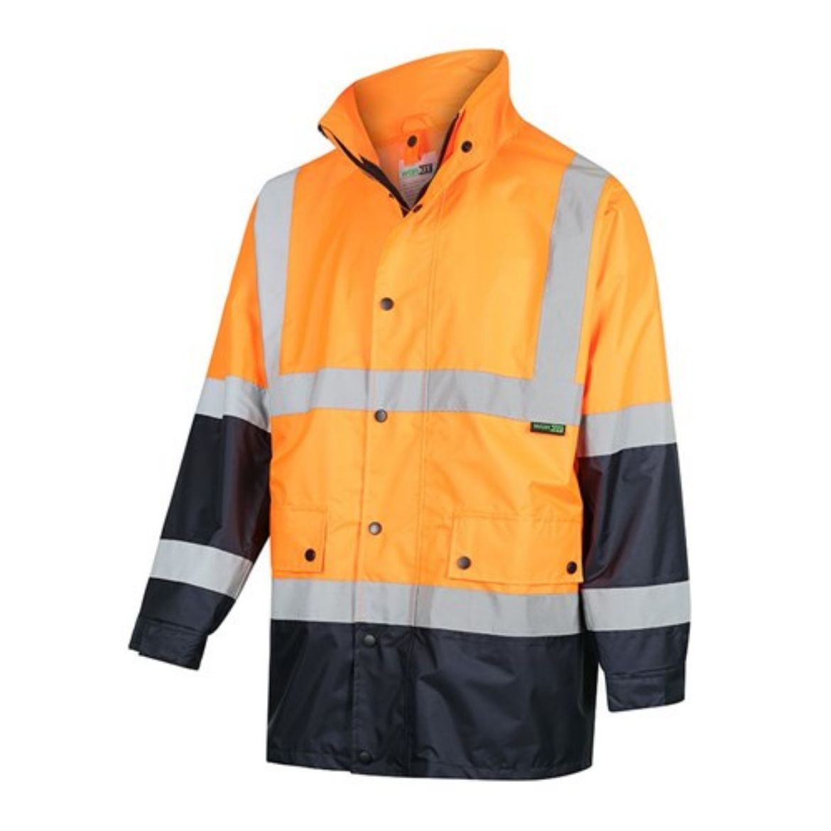 Picture of WORKIT HI-VIS 2 TONE WATERPROOF TAPED RAIN JACKET